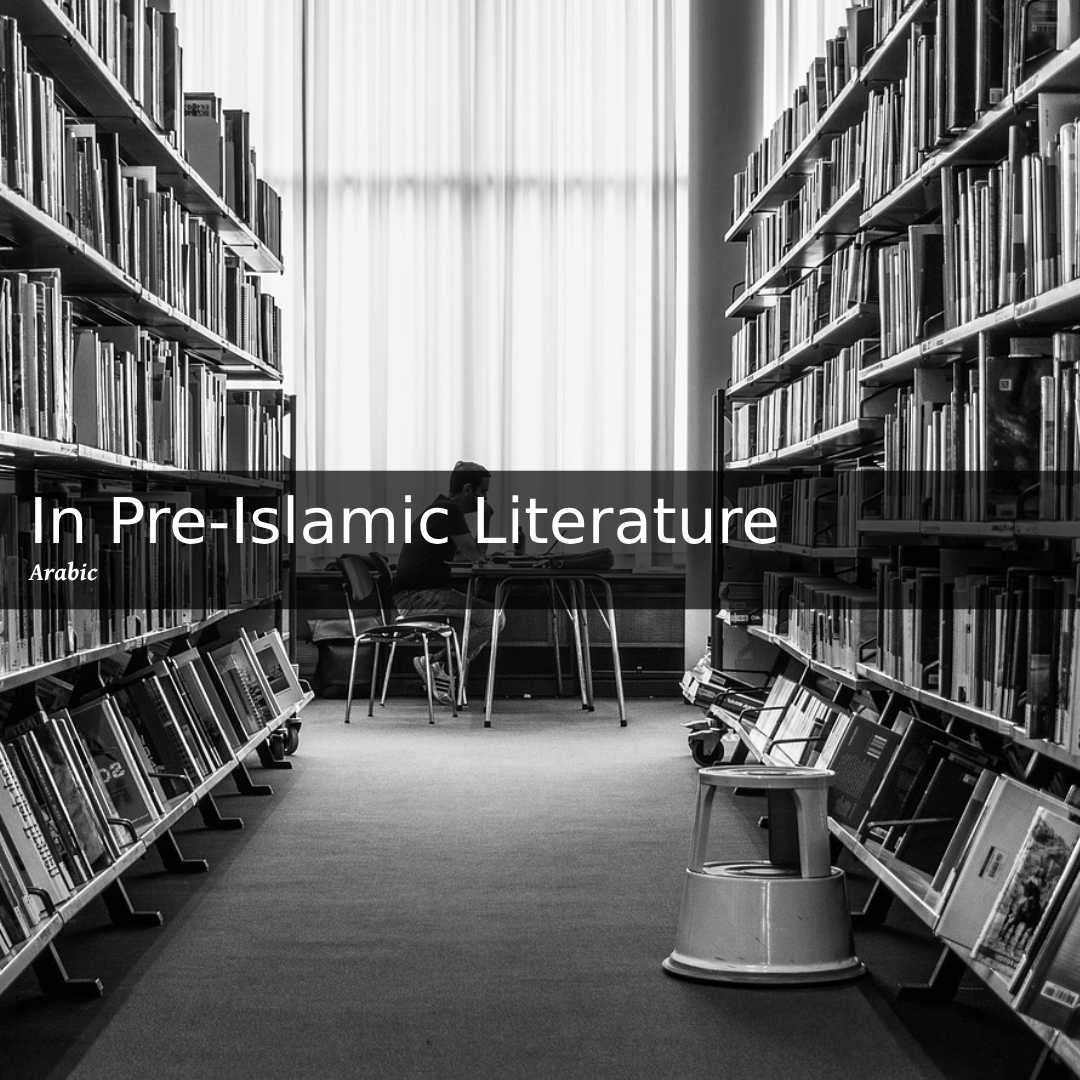 In Pre-Islamic Literature